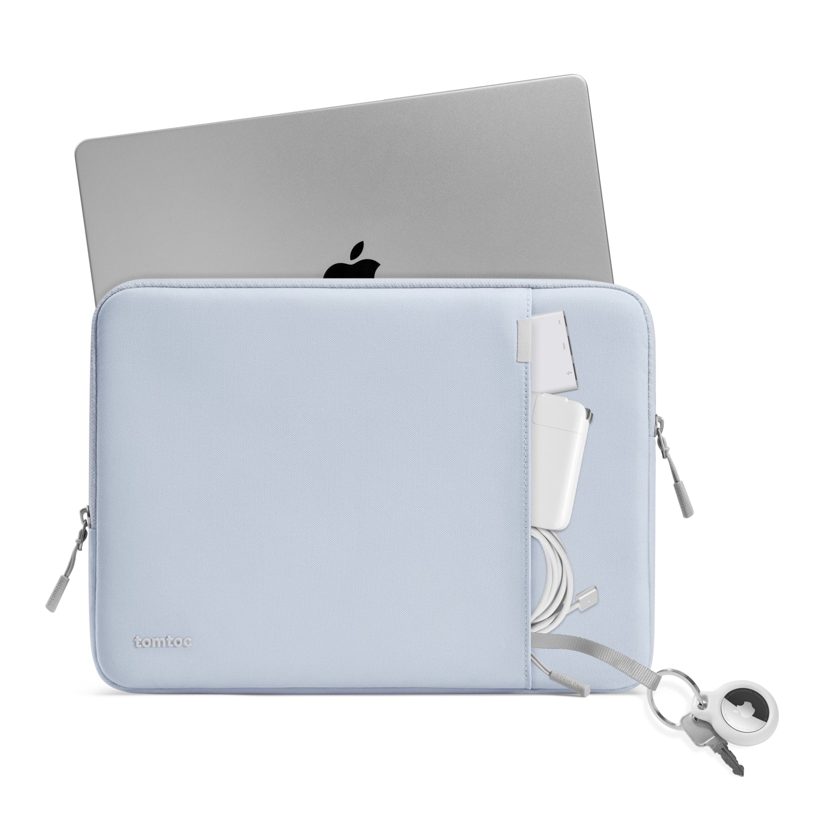 tomtoc-defender-a13-laptop-sleeve-15-zoll-macbook-air-schwarz image 2