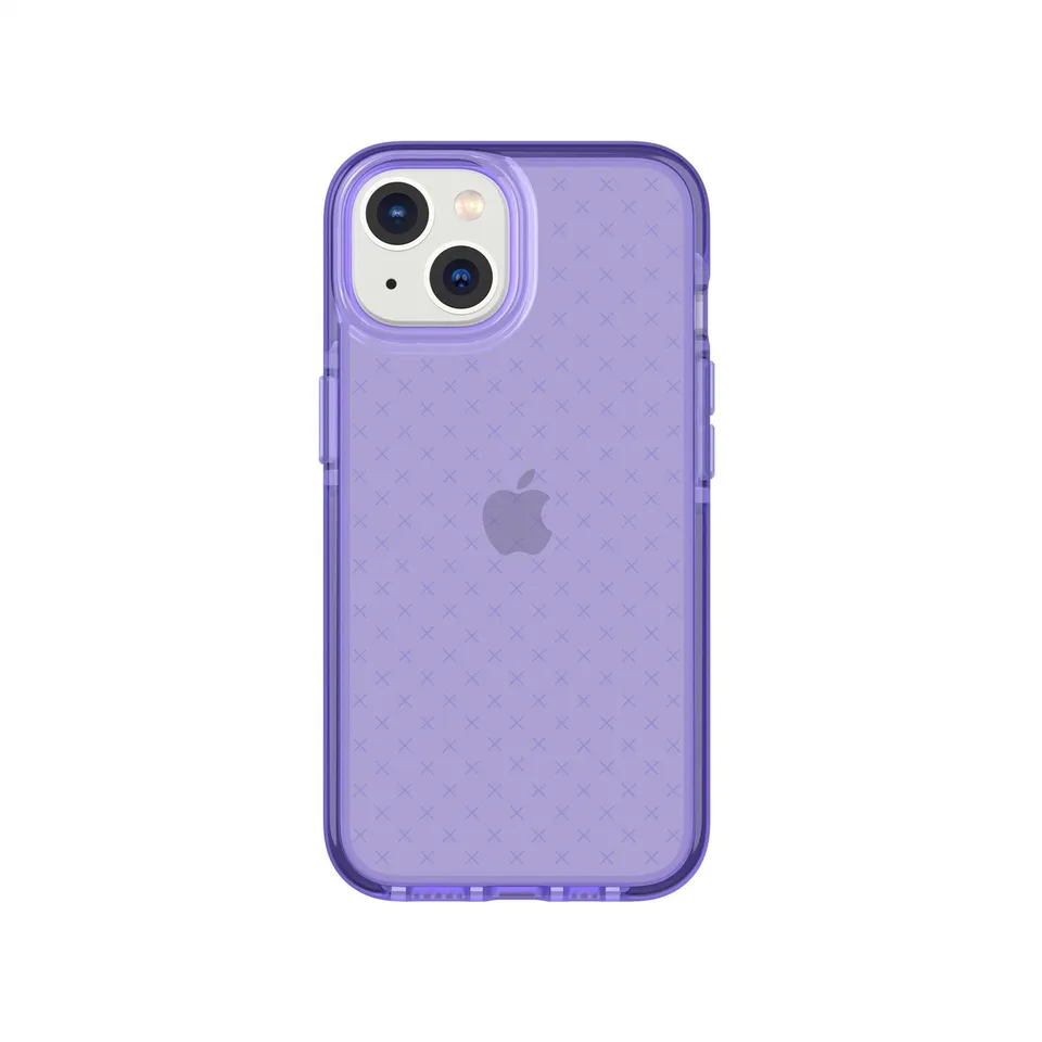 tech21-evocheck-iphone-13-15-handyh-lle-lila-karo-4-9-m image 1