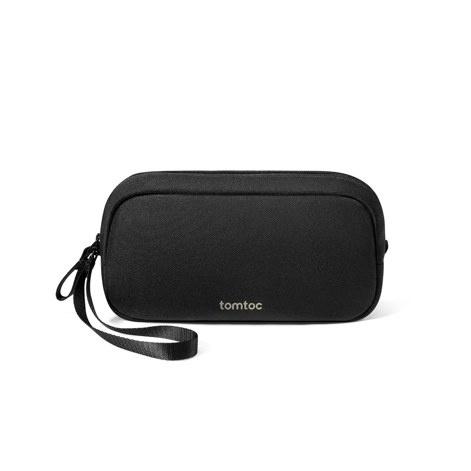 tomtoc-light-t12-zubeh-rtasche-1l-schwarz-recycelt-kabeltasche image 1