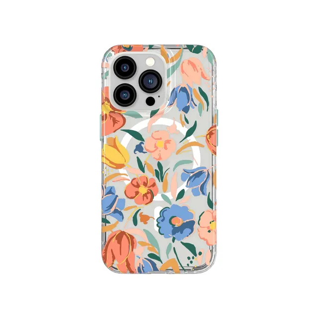 tech21-evoart-iphone-13-pro-h-lle-peach-tulip-magsafe image 1