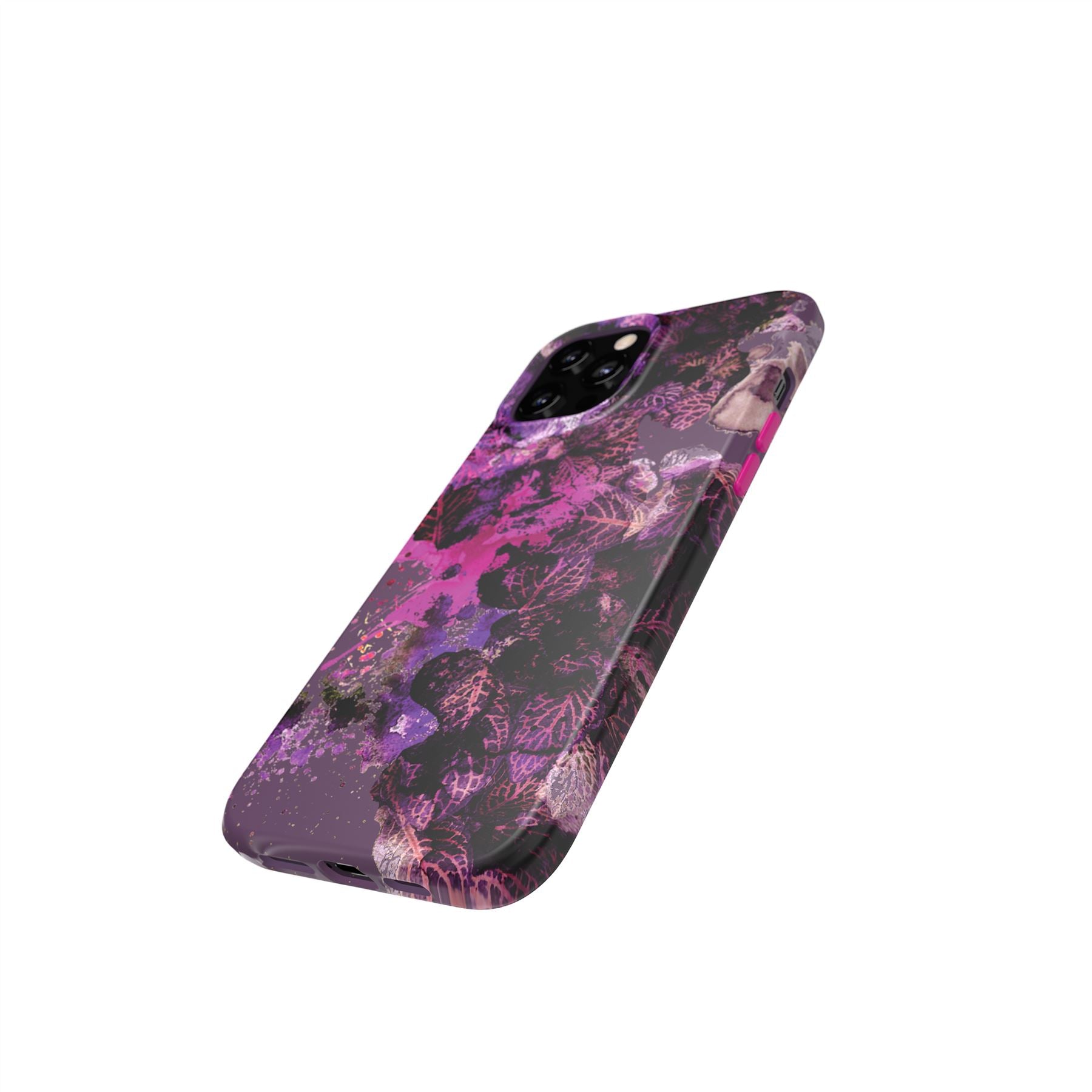 tech21-eco-art-iphone-12-pro-max-h-lle-pink-purple-10ft-schutz image 3