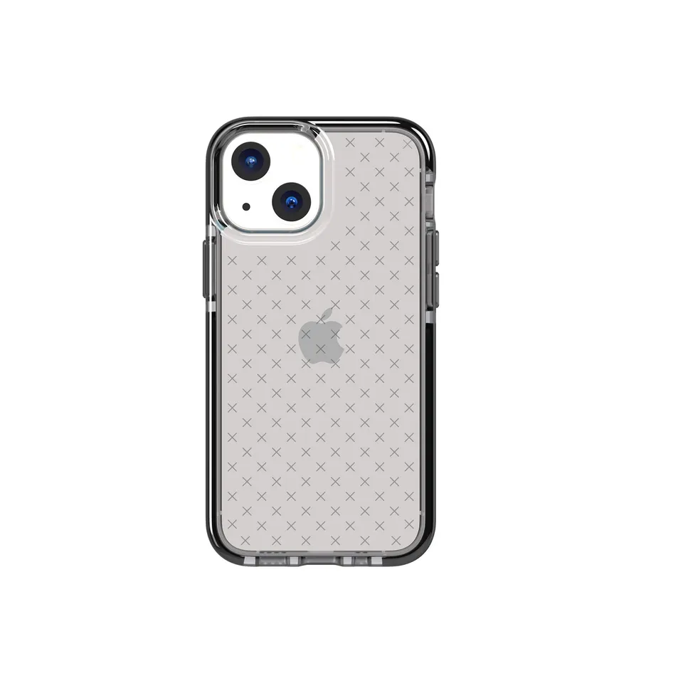 tech21-evocheck-iphone-13-mini-h-lle-smokey-black-16ft image 1
