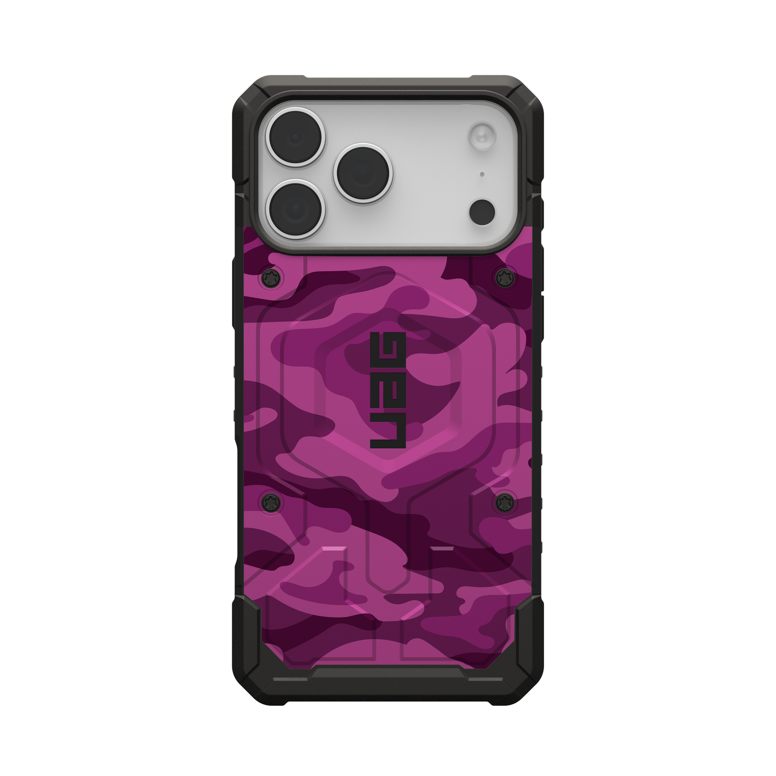 uag-pathfinder-iphone-17-pro-max-h-lle-pink-camouflage-magsafe image 1