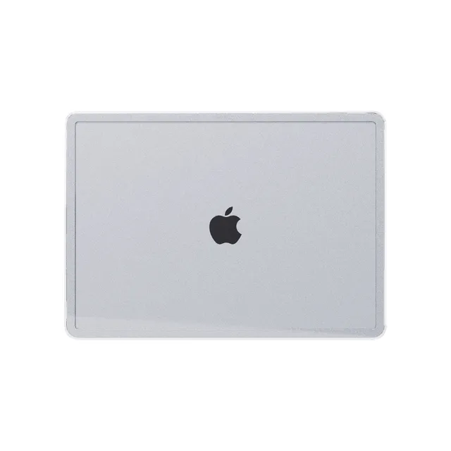 tech21-evoshell-macbook-pro-14-h-lle-clear-m1-m5-anti-yellow image 1