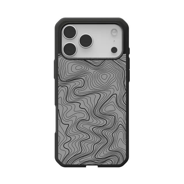 uag-civilian-lt-iphone-17-pro-max-h-lle-grey-topography-magsafe image 1