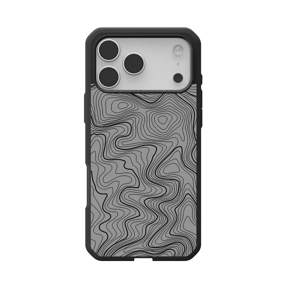 uag-civilian-lt-iphone-17-pro-max-h-lle-grey-topography-magsafe image 1