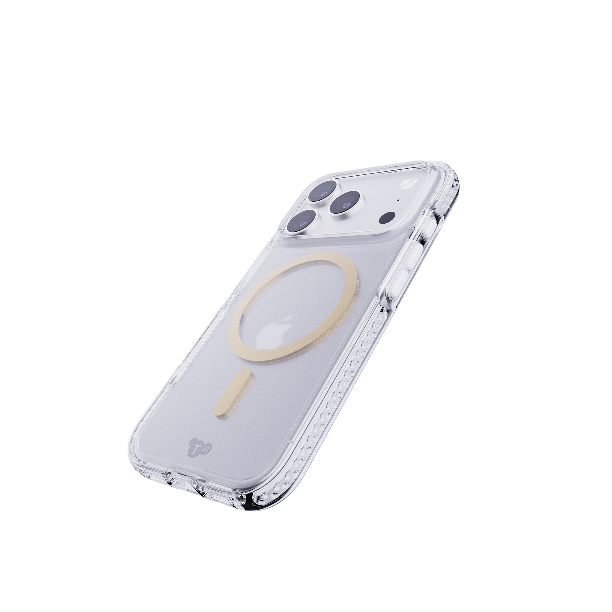 tech21-evocrystal-iphone-17-pro-h-lle-gold-transparent image 3