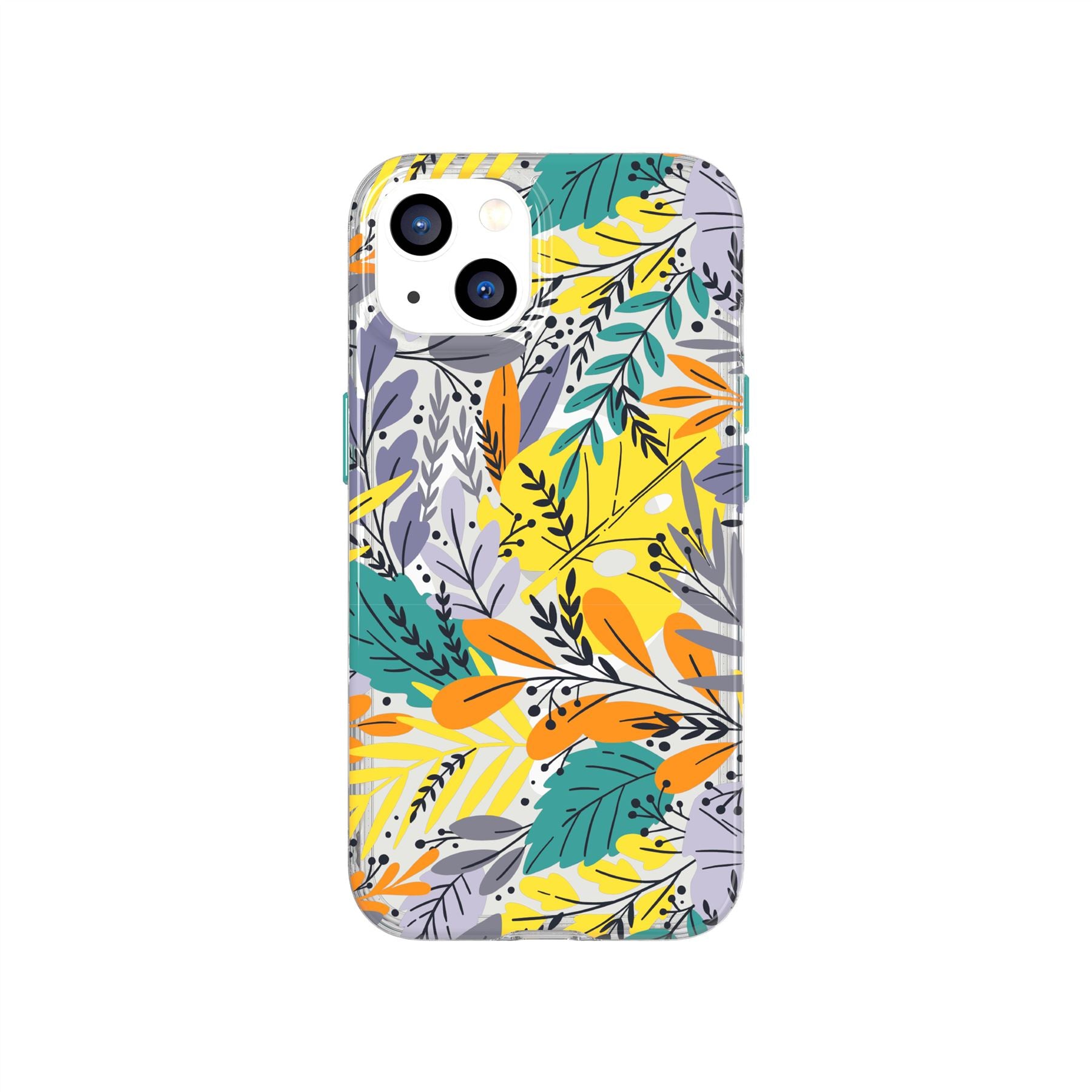tech21-evoart-iphone-13-handyh-lle-magsafe-green-leaf image 1