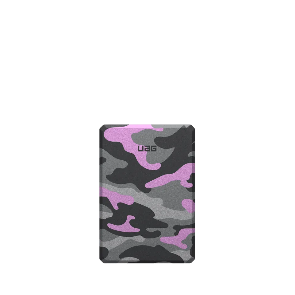 uag-srge-slim-5k-powerbank-arctic-pink-camo-kabellos image 1