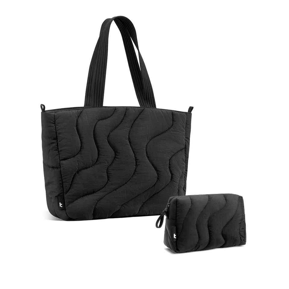 tomtoc-terra-carry-duo-laptop-tasche-set-schwarz-recycelt image 1