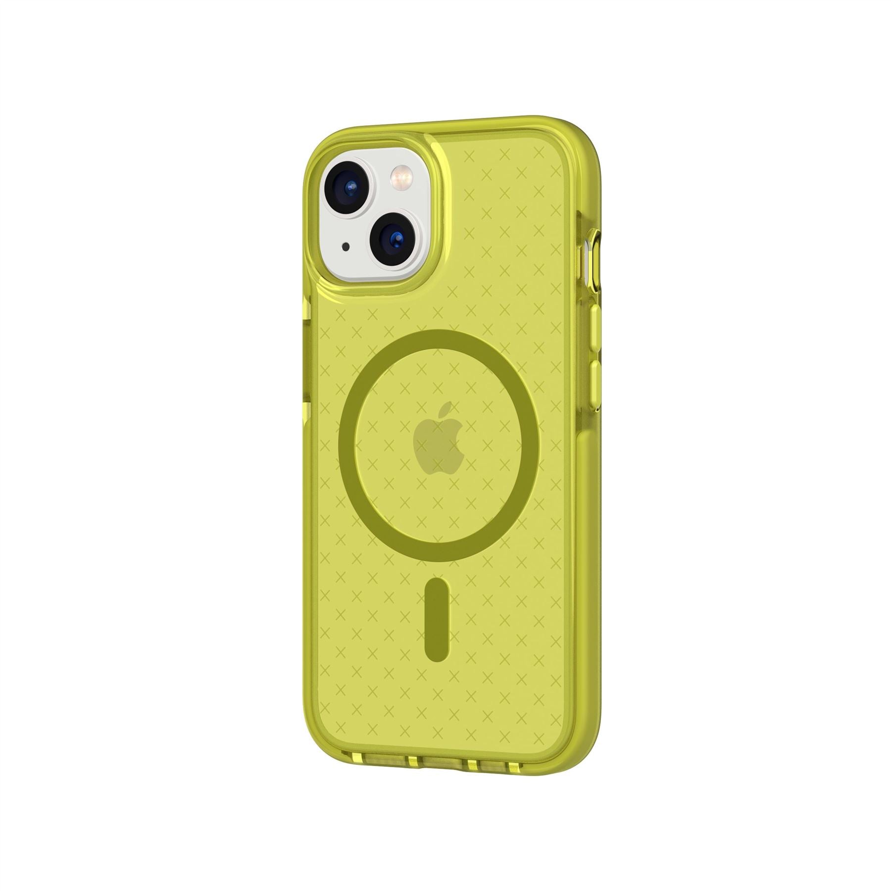 tech21-evocheck-magsafe-iphone-15-14-13-16e-h-lle-acid-yellow image 5
