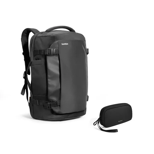 tomtoc-navigator-t66-reise-rucksack-bundle-mit-light-t12-tasche-38-40l image 1