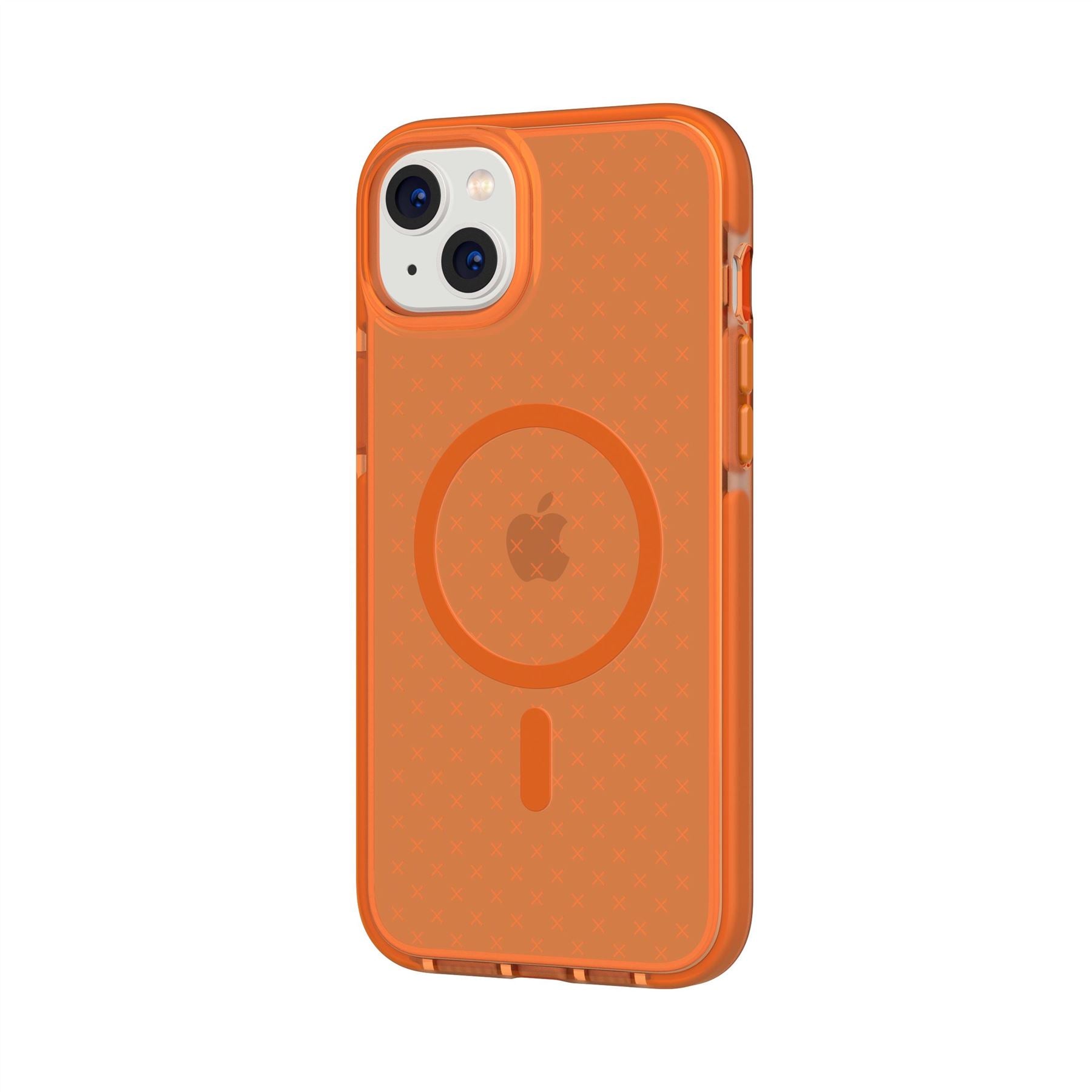 tech21-evocheck-iphone-14-plus-h-lle-fizzy-orange-magsafe image 5