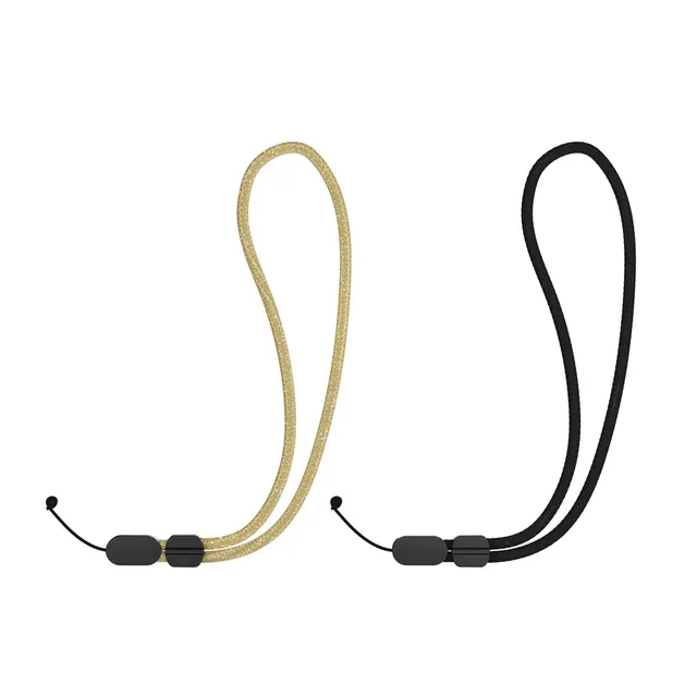 tech21-wrist-lanyard-handschlaufe-2er-schwarz-gold-universal image 1