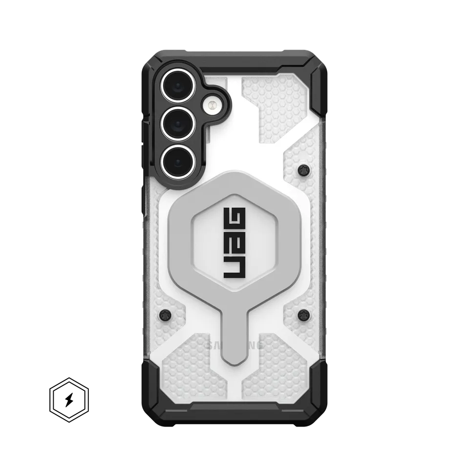 uag-pathfinder-clear-galaxy-s25-fe-h-lle-magnet-transparent image 1