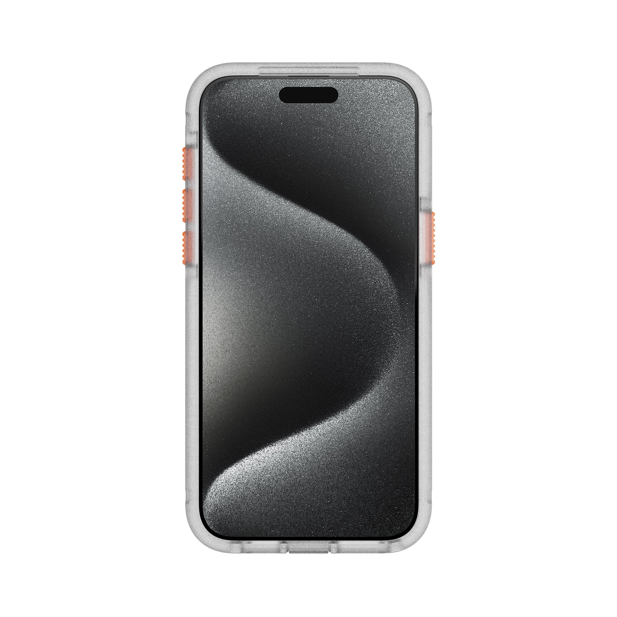 tech21-evomax-iphone-15-pro-max-handyh-lle-clear-orange-magsafe image 2