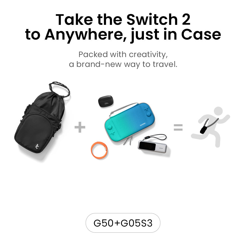 tomtoc-gameon-joycarry-kit-switch-2-h-lle-sling-3-5l image 4