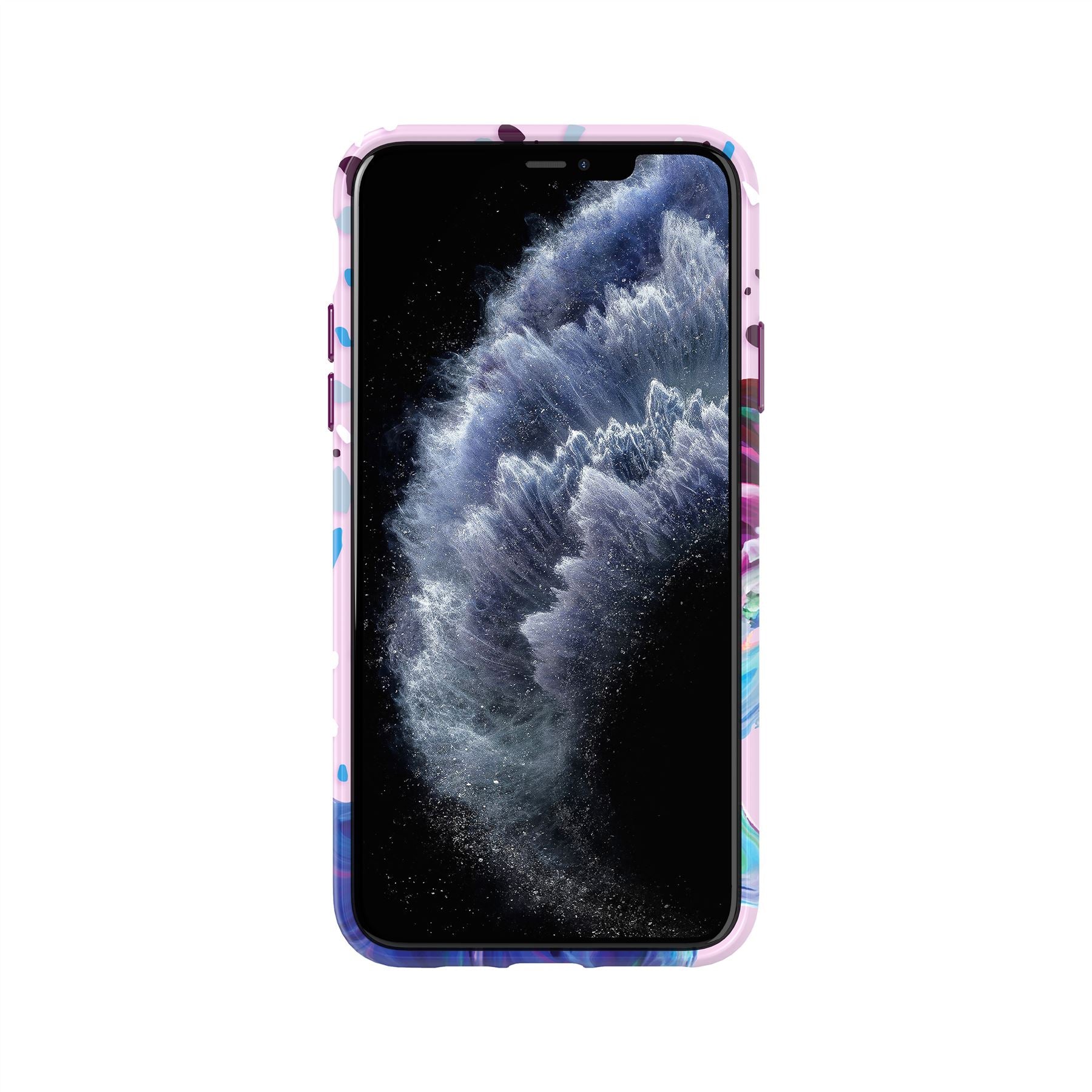 tech21-remix-in-motion-iphone-11-pro-max-h-lle-orchid-muster image 2