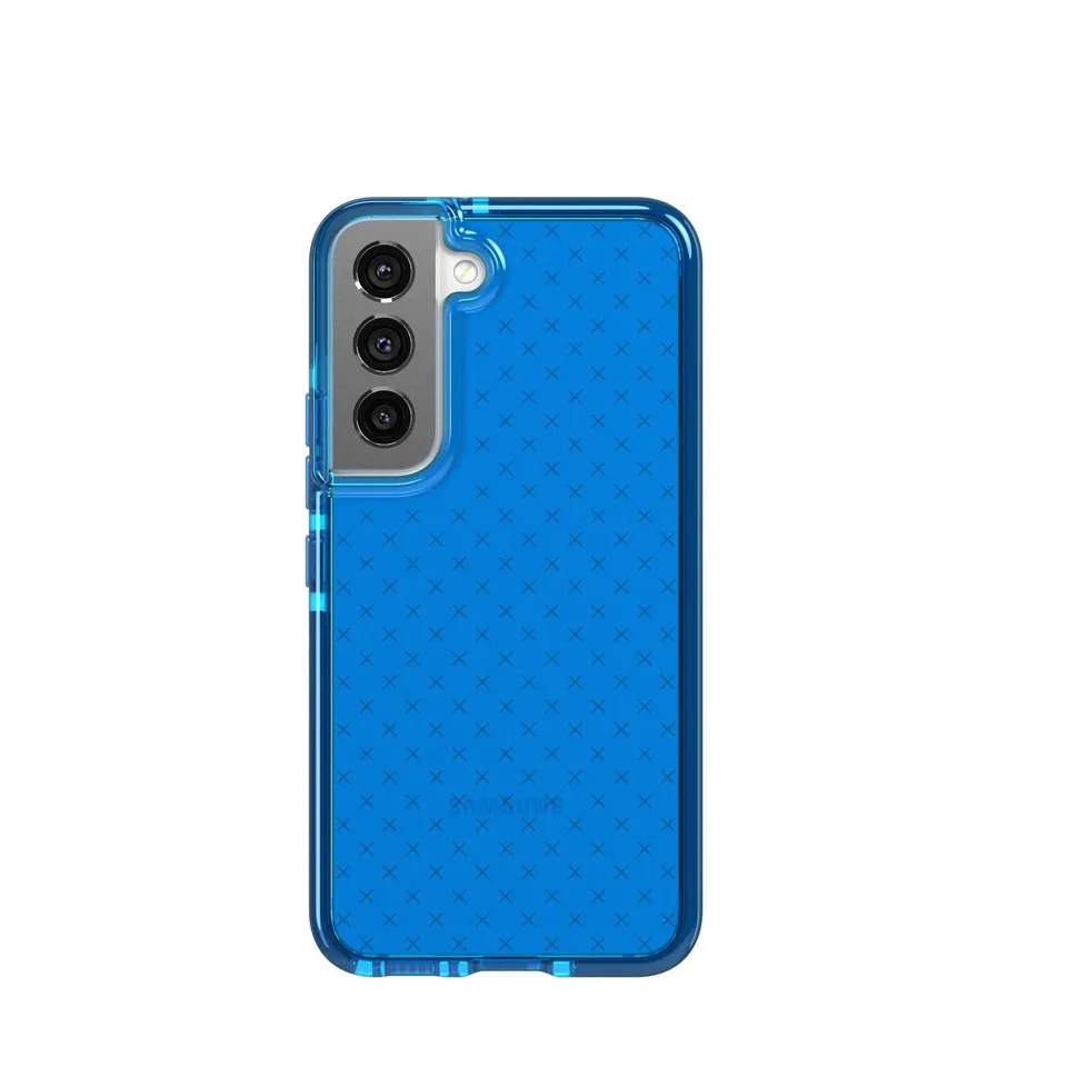 tech21-evocheck-galaxy-s22-handyh-lle-classic-blue-sto-fest image 1