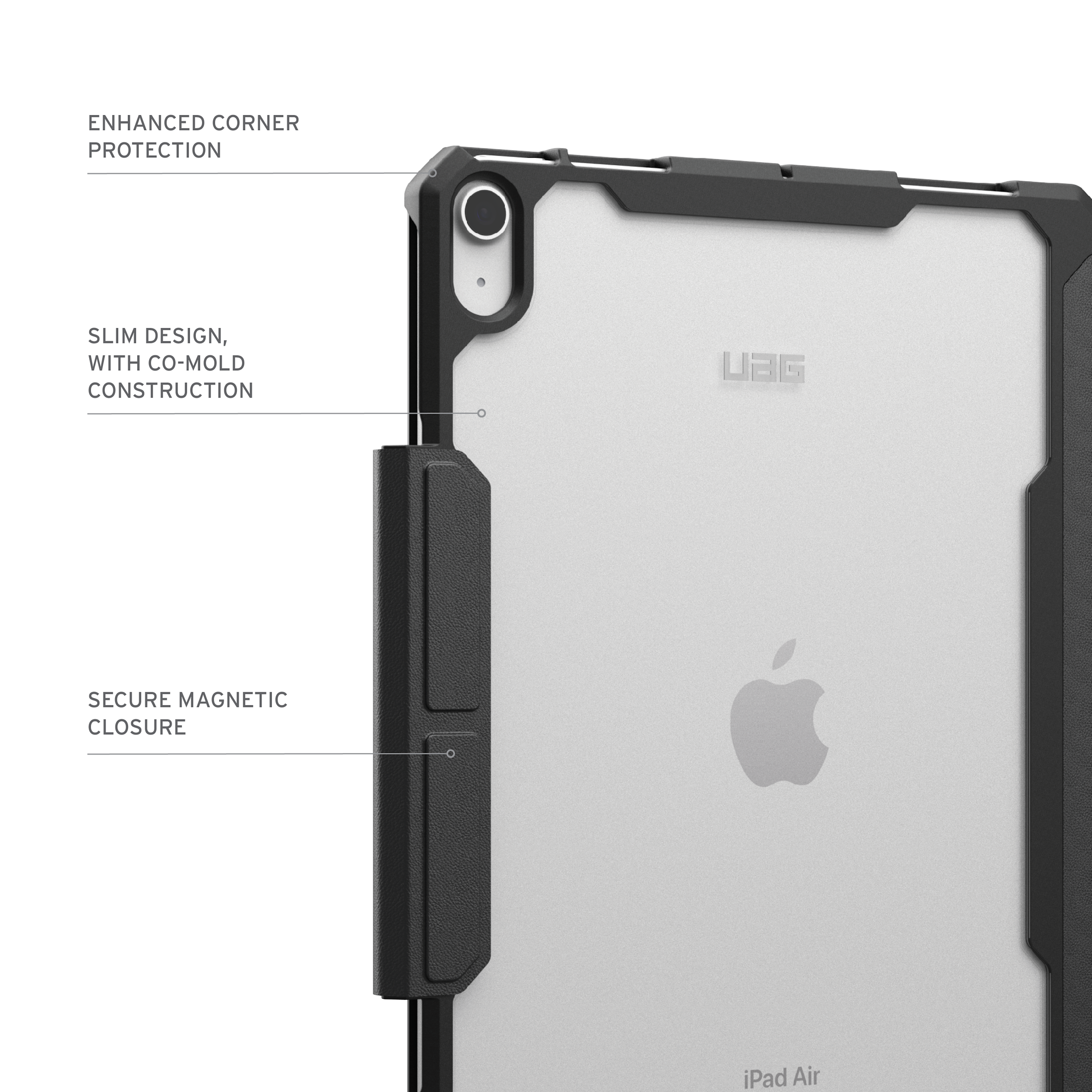 uag-essential-armor-ipad-air-11-h-lle-m2-folio-transparent image 7