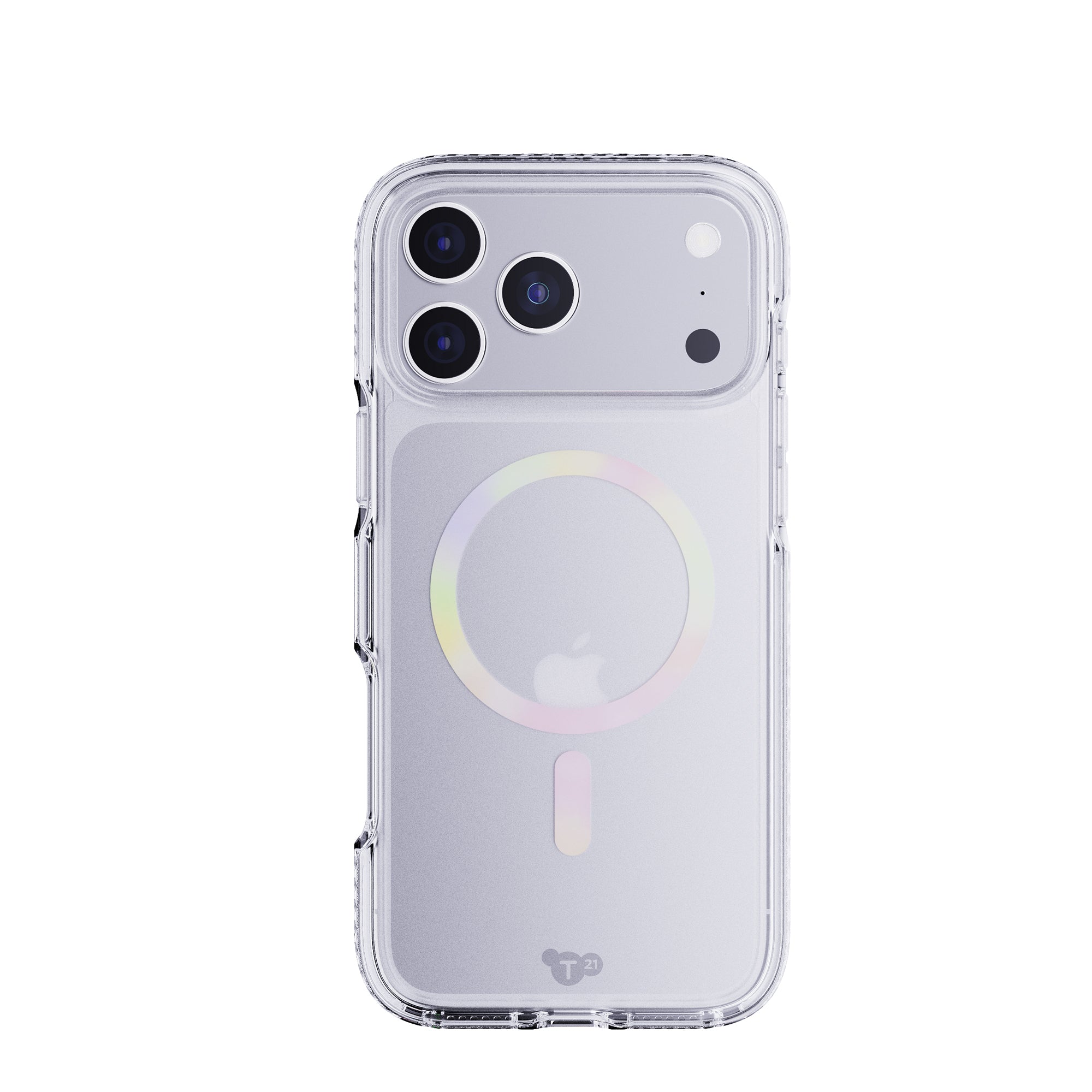 tech21-evocrystal-iphone-17-pro-max-h-lle-iridescent-magsafe-klar image 1