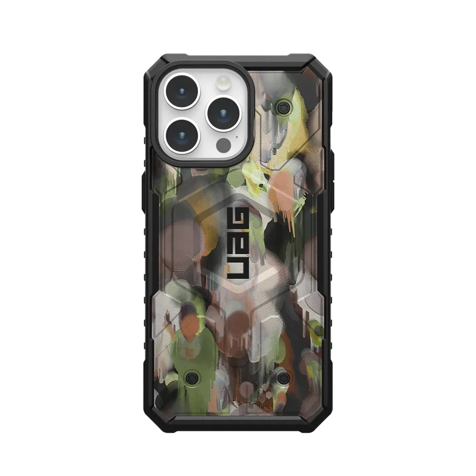 uag-pathfinder-iphone-16-pro-max-h-lle-painted-camo-magsafe image 1