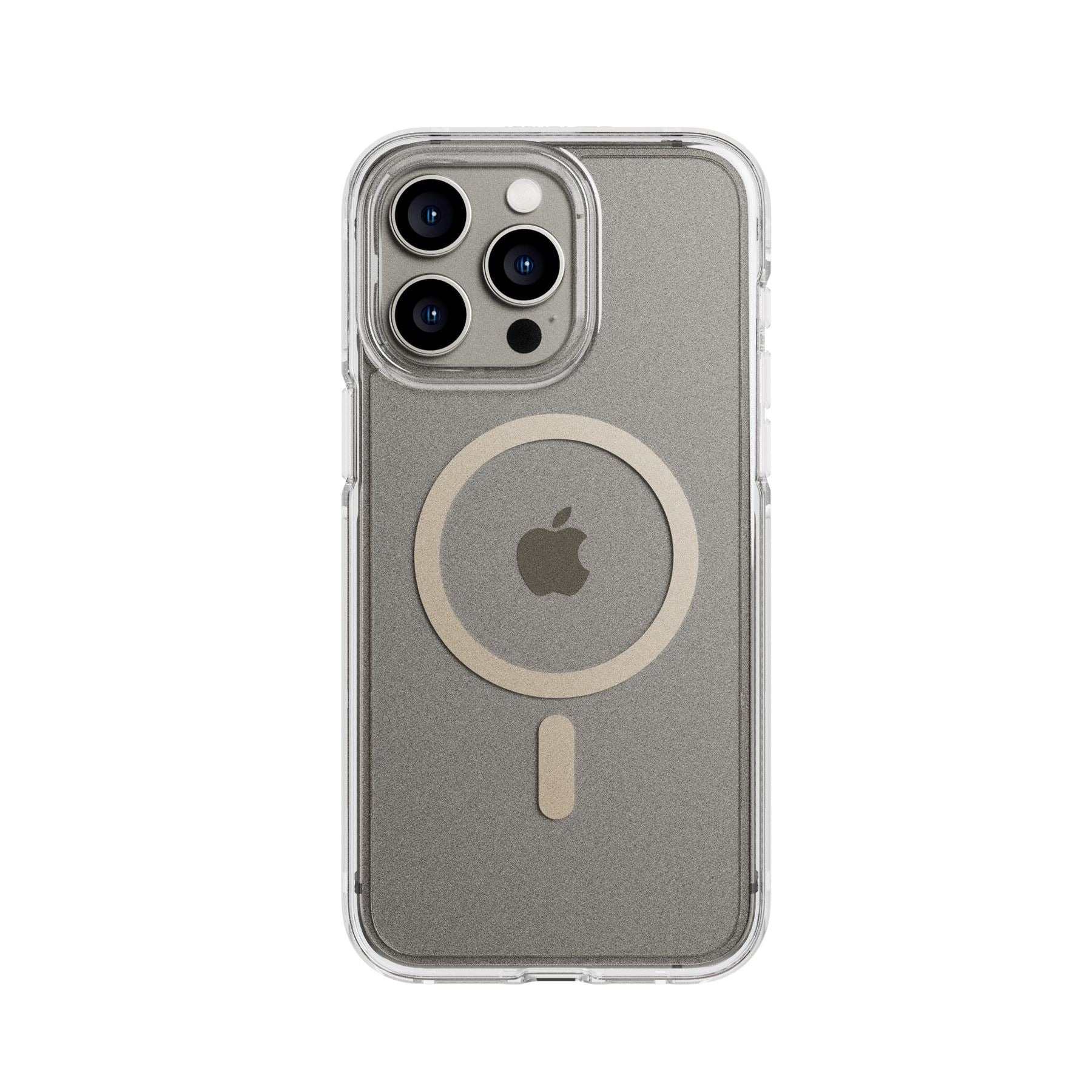tech21-flexquartz-iphone-15-pro-max-h-lle-gold-klar image 1