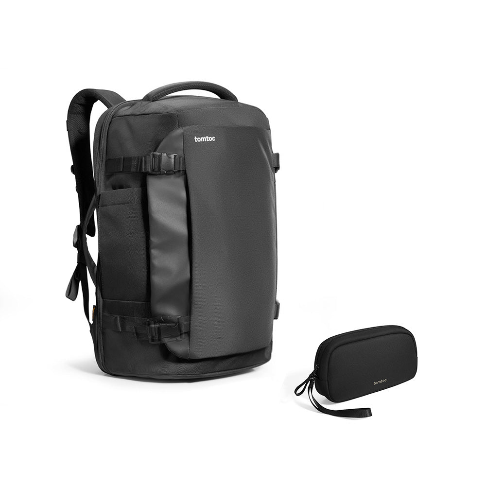 tomtoc-navigator-t66-reise-rucksack-bundle-mit-light-t12-tasche-38-40l image 1