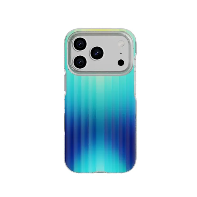 tech21-flexquartz-magsafe-iphone-17-pro-h-lle-ombre-blue-green image 1