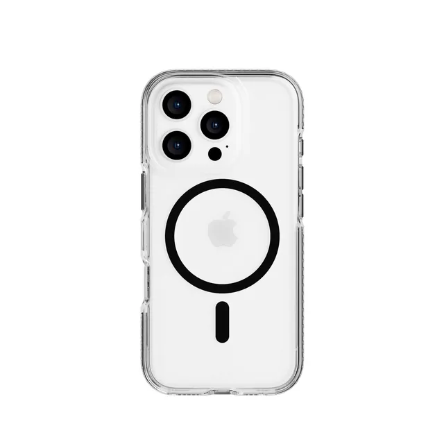 tech21-evocrystal-iphone-16-pro-h-lle-magsafe-schwarz-transparent image 1