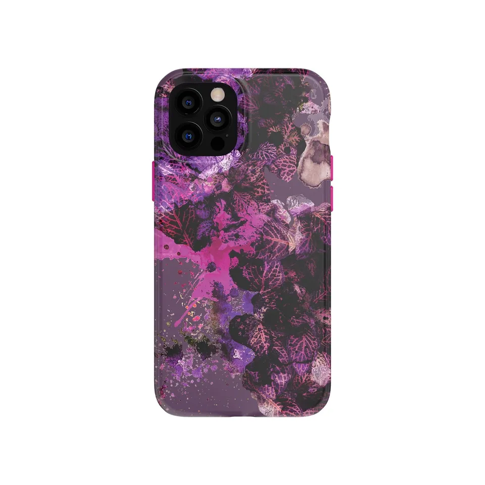 tech21-eco-art-handyh-lle-iphone-12-12-pro-pink-lila image 1