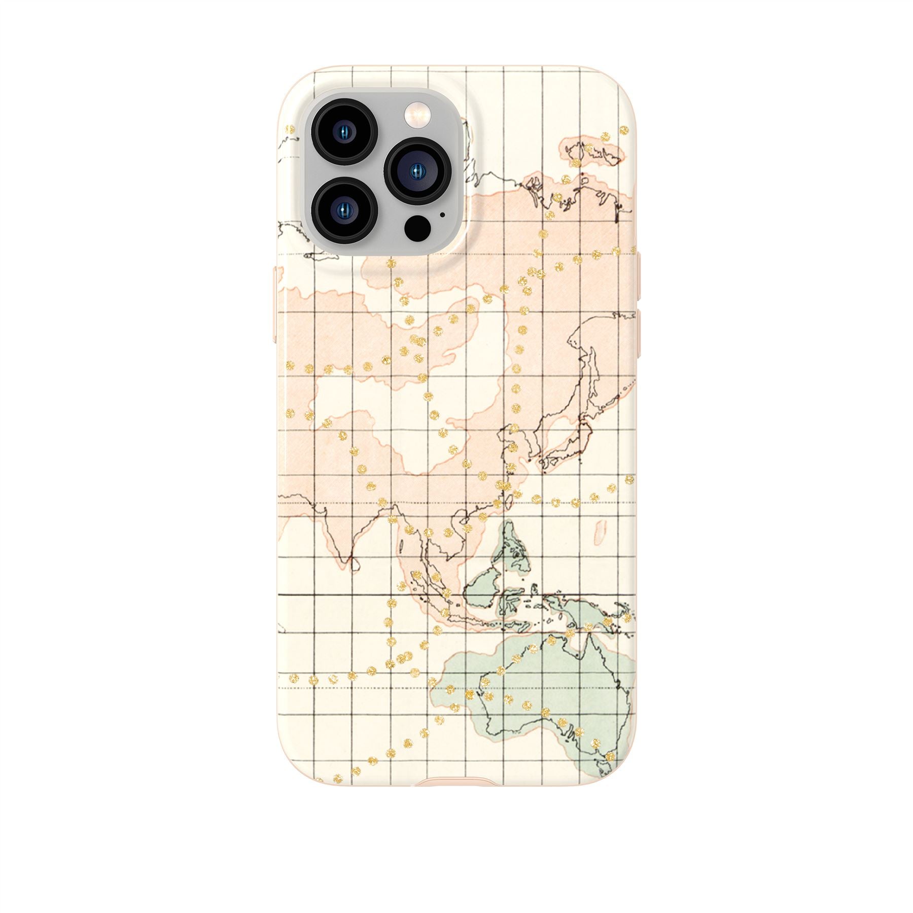 tech21-evoart-iphone-13-pro-max-h-lle-wanderer-s-map-bunt-12ft image 1