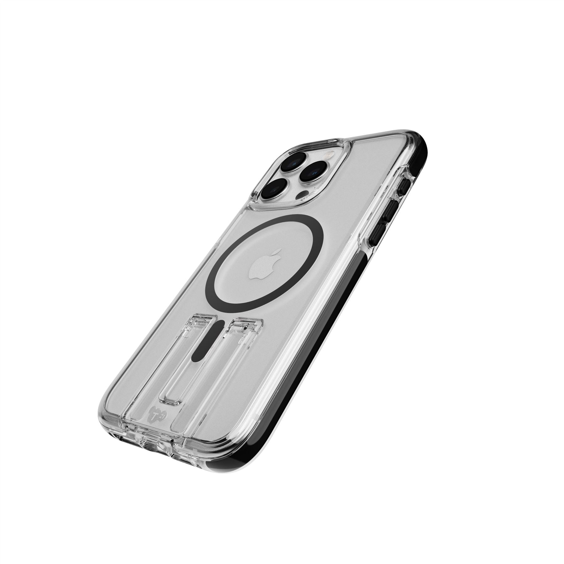 tech21-evocrystal-kick-iphone-15-pro-max-h-lle-clear-black image 3