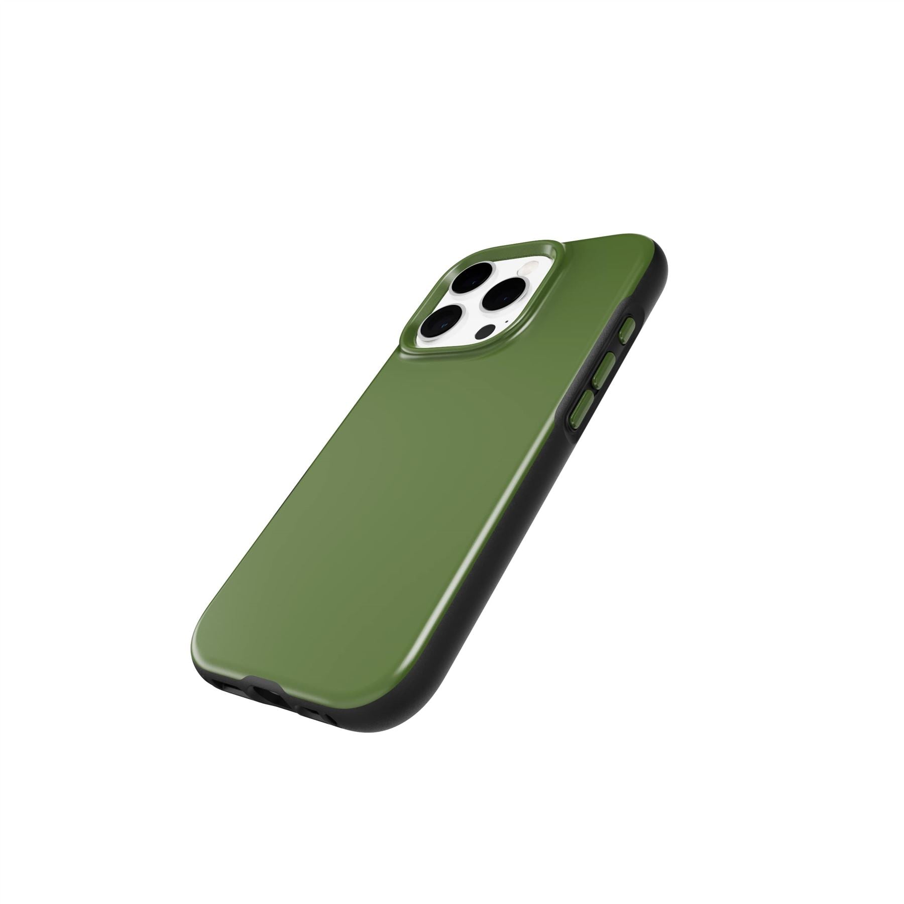 tech21-evodusk-iphone-16-pro-h-lle-green-black-metall image 3