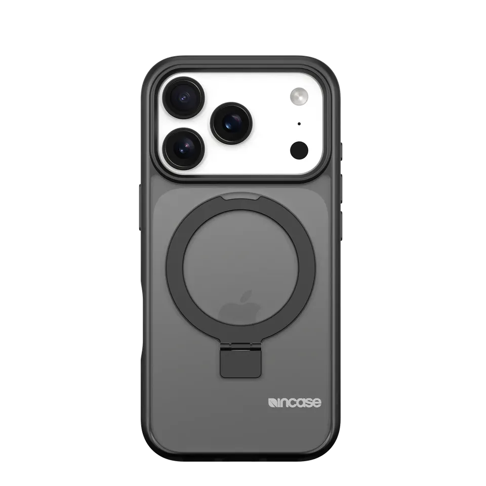 incase-slim-stand-case-iphone-17-pro-h-lle-clear-mit-st-nder image 1