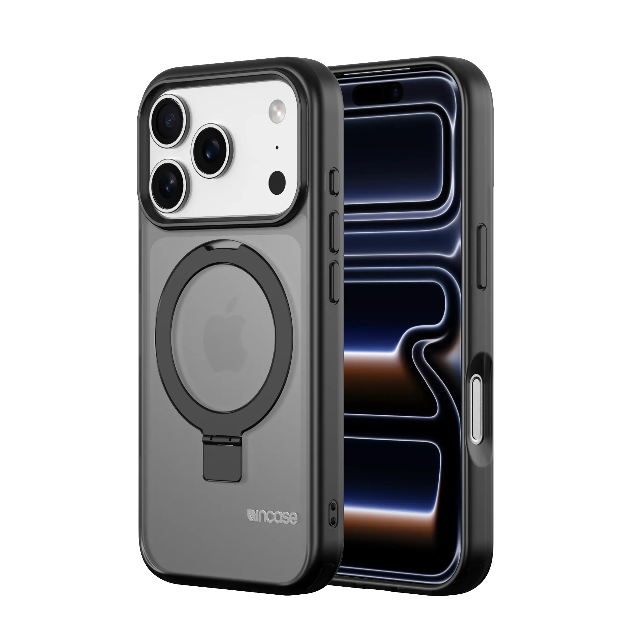 incase-slim-stand-case-iphone-17-pro-h-lle-clear-mit-st-nder image 3