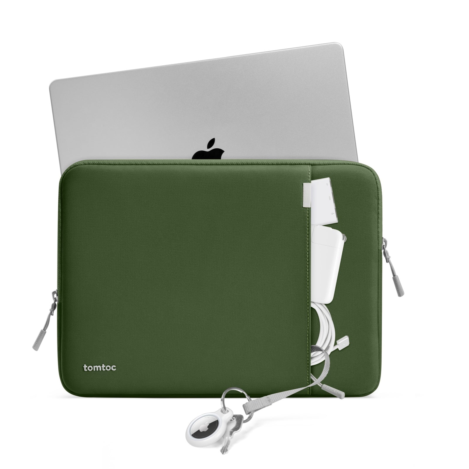 tomtoc-defender-a13-laptop-sleeve-16-zoll-schwarz-recycelt image 2