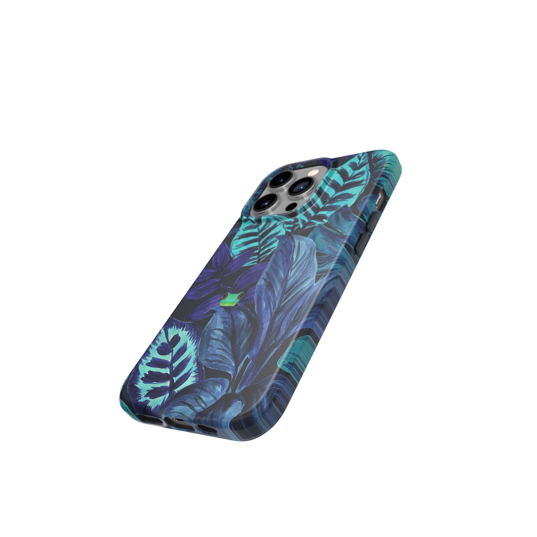 tech21-eco-art-iphone-13-pro-h-lle-frosch-gr-n-3m-schutz image 3