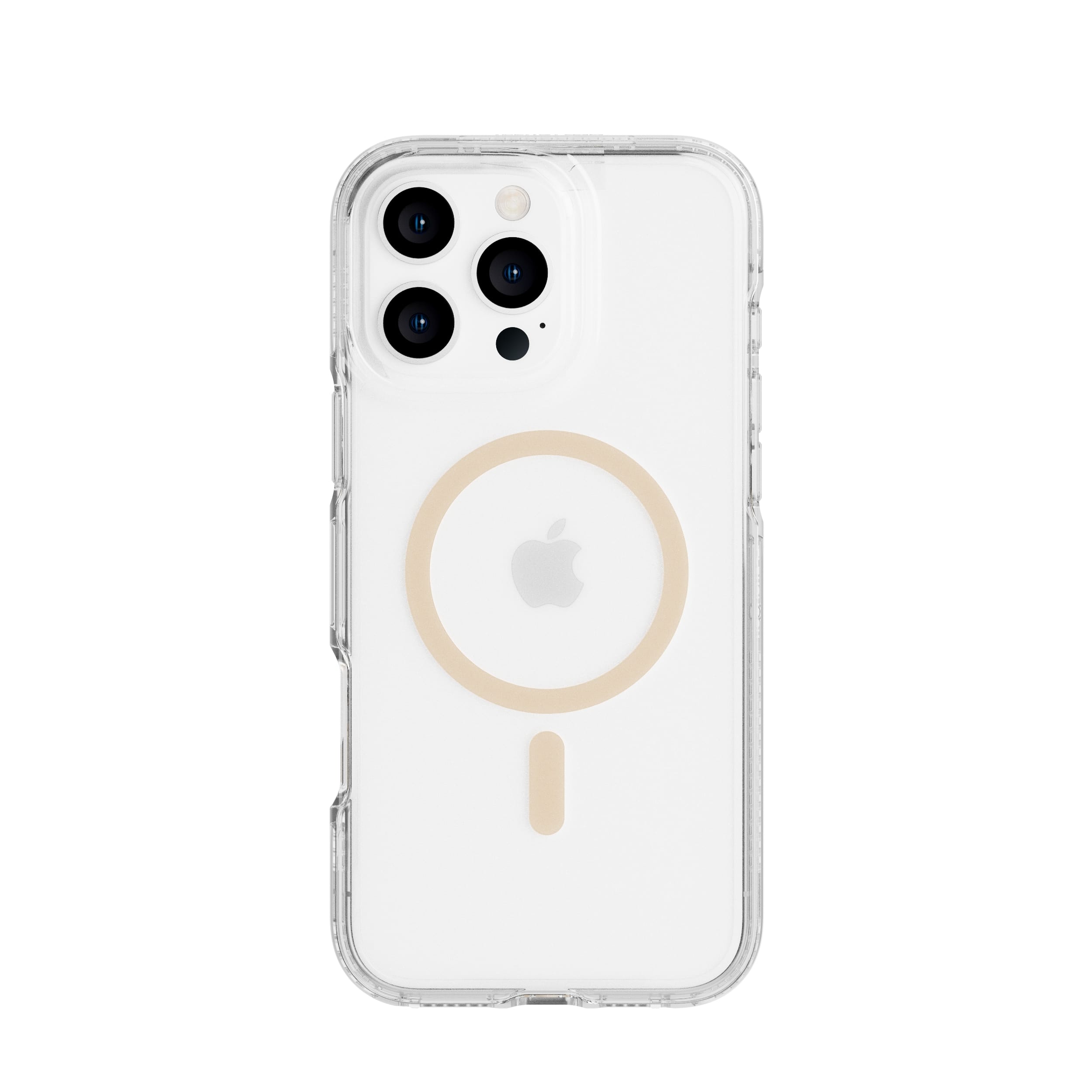 tech21-flexquartz-iphone-16-pro-max-h-lle-gold-klar-magsafe image 1