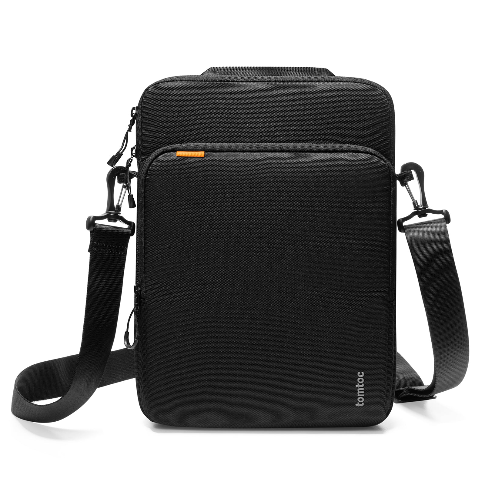 tomtoc-defenderace-a03-laptop-schultertasche-14-zoll-schwarz image 1