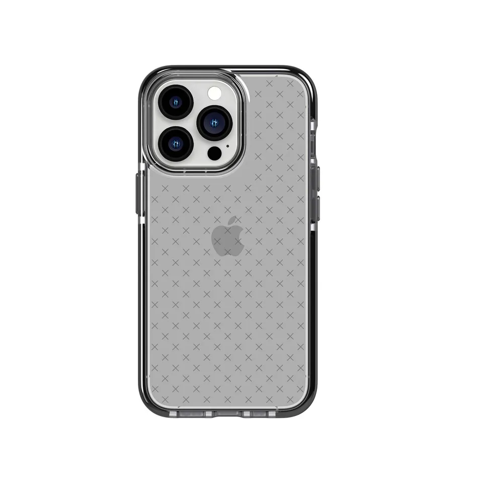 tech21-evocheck-iphone-13-pro-h-lle-smokey-black-4-9m-schutz image 1