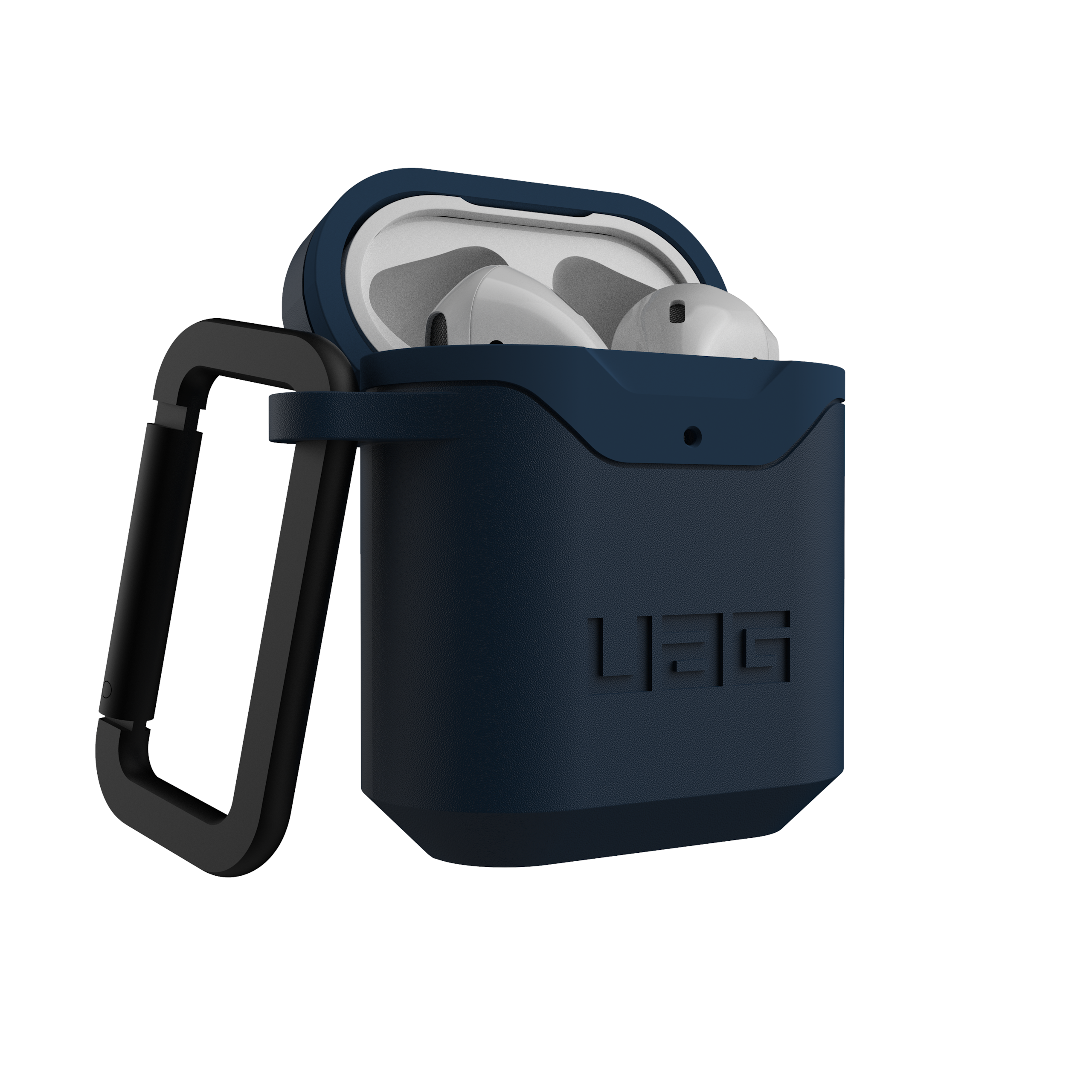 uag-standard-issue-airpods-1-2-hard-case-schwarz-karabiner image 4