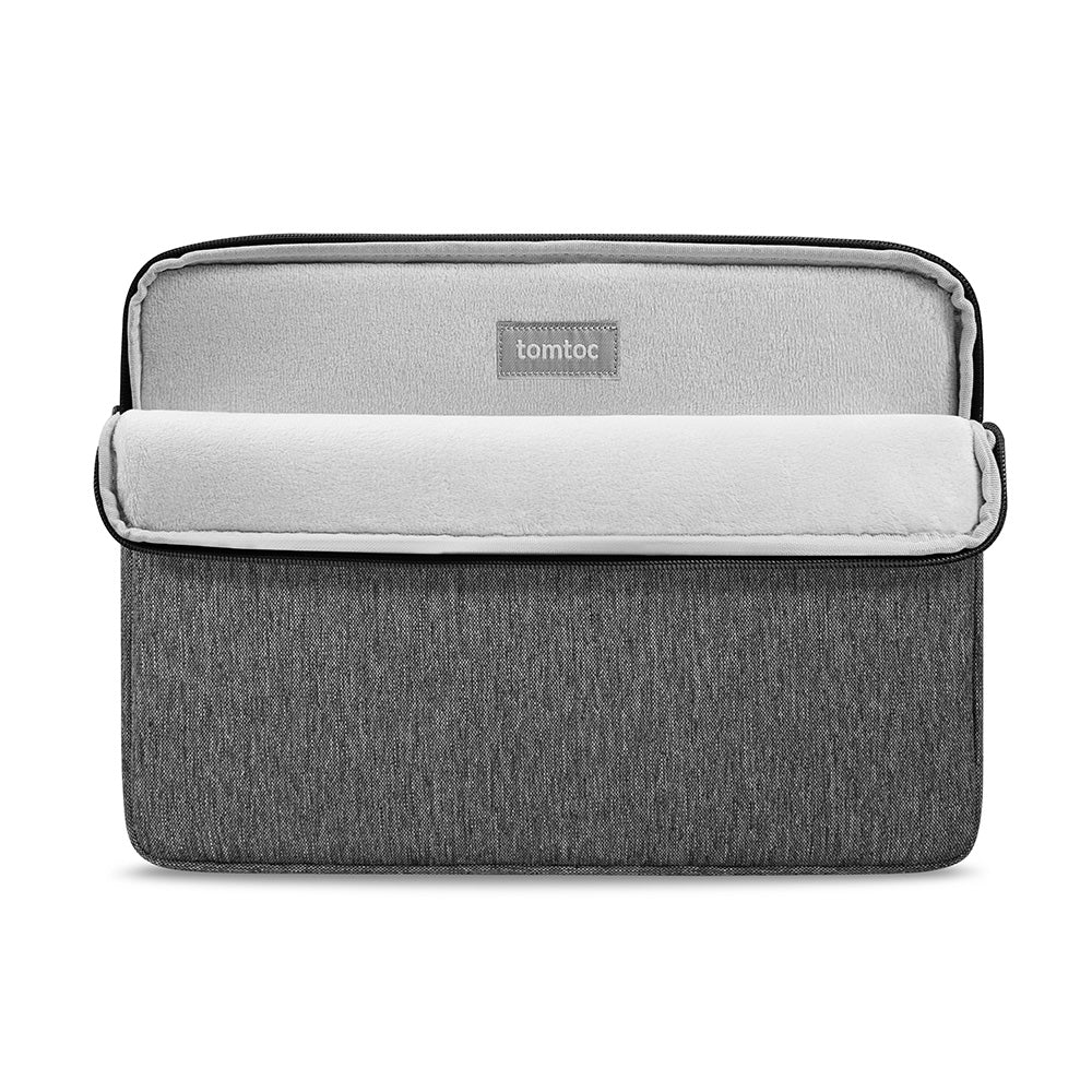 tomtoc-light-a18-laptop-sleeve-14-zoll-laptoptasche-grau-recycelt image 4