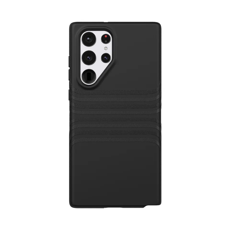 tech21-evo-tactile-s22-ultra-handyh-lle-schwarz-griffig image 1