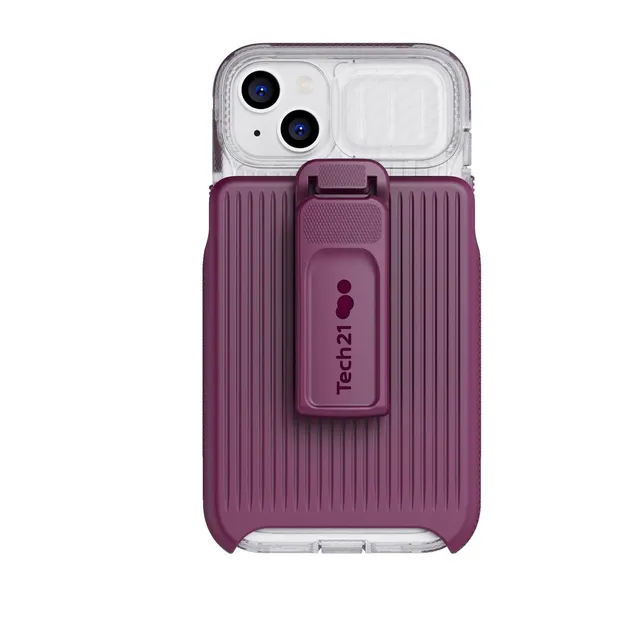 tech21-evomax-iphone-14-plus-h-lle-frosted-purple-magsafe image 1