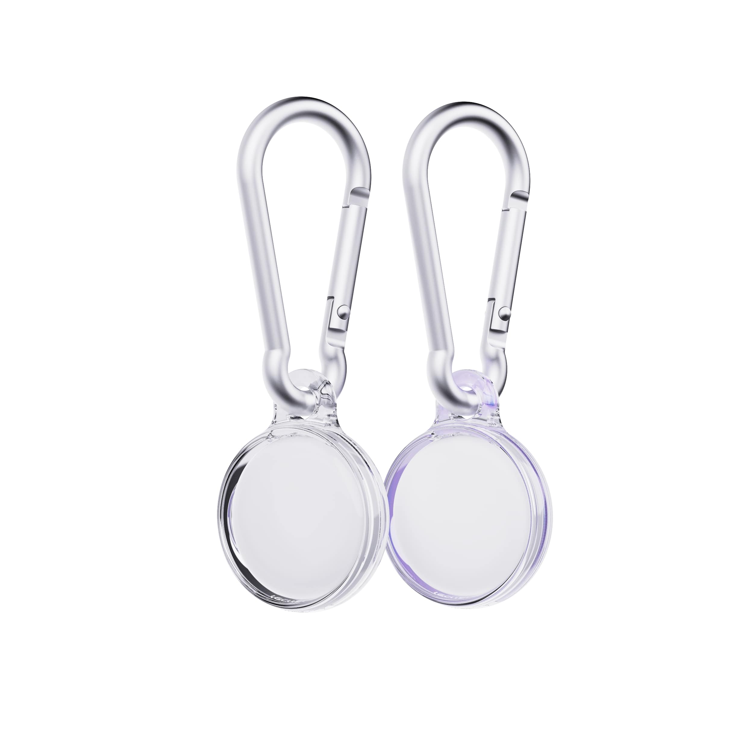 tech21-evopop-airtag-h-lle-2er-holographic-purple-clear-karabiner image 2