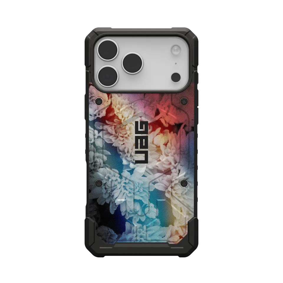 uag-pathfinder-iphone-17-pro-max-h-lle-floral-gradient-magsafe image 1