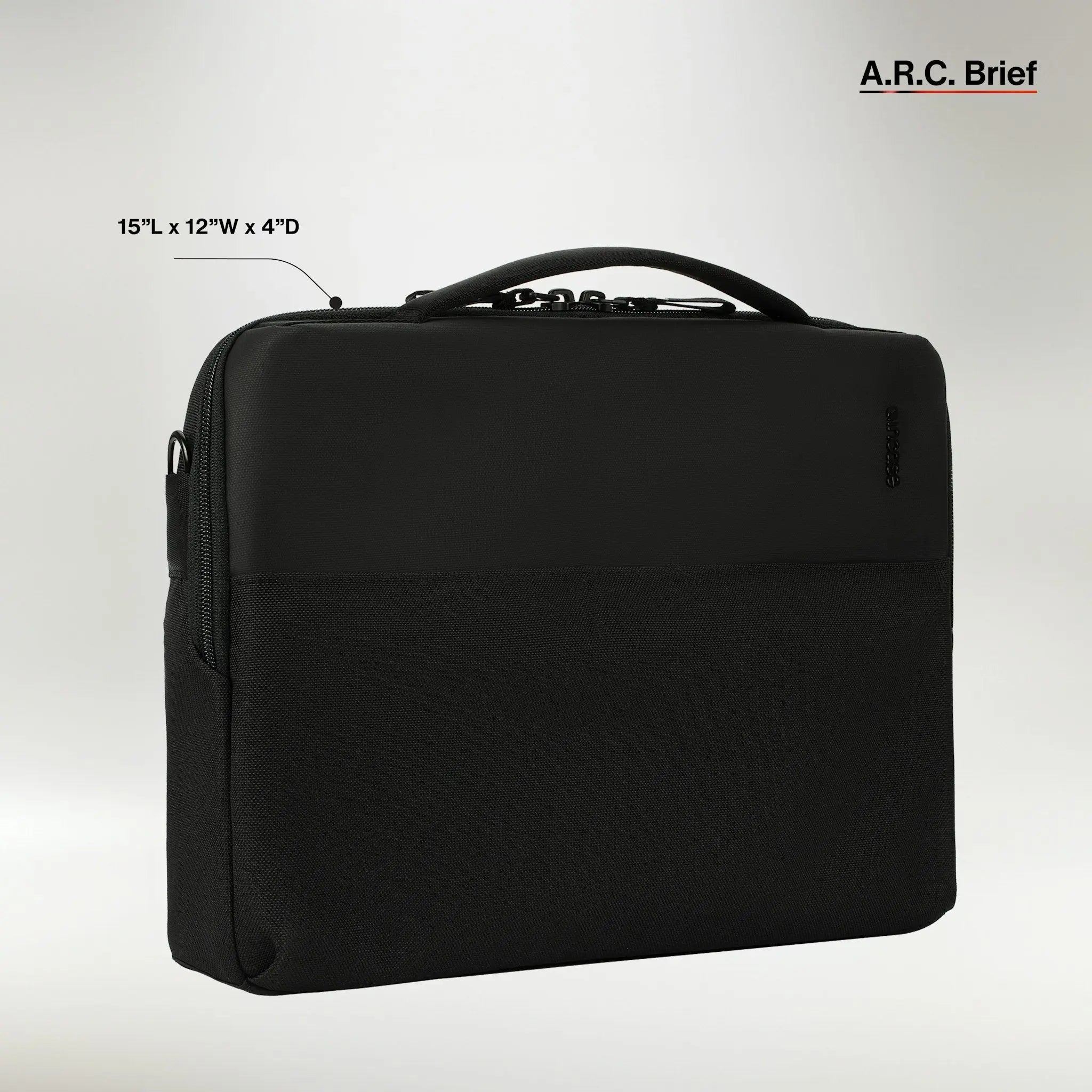 incase-a-r-c-brief-12l-aktentasche-laptop-14-zoll-schwarz image 4
