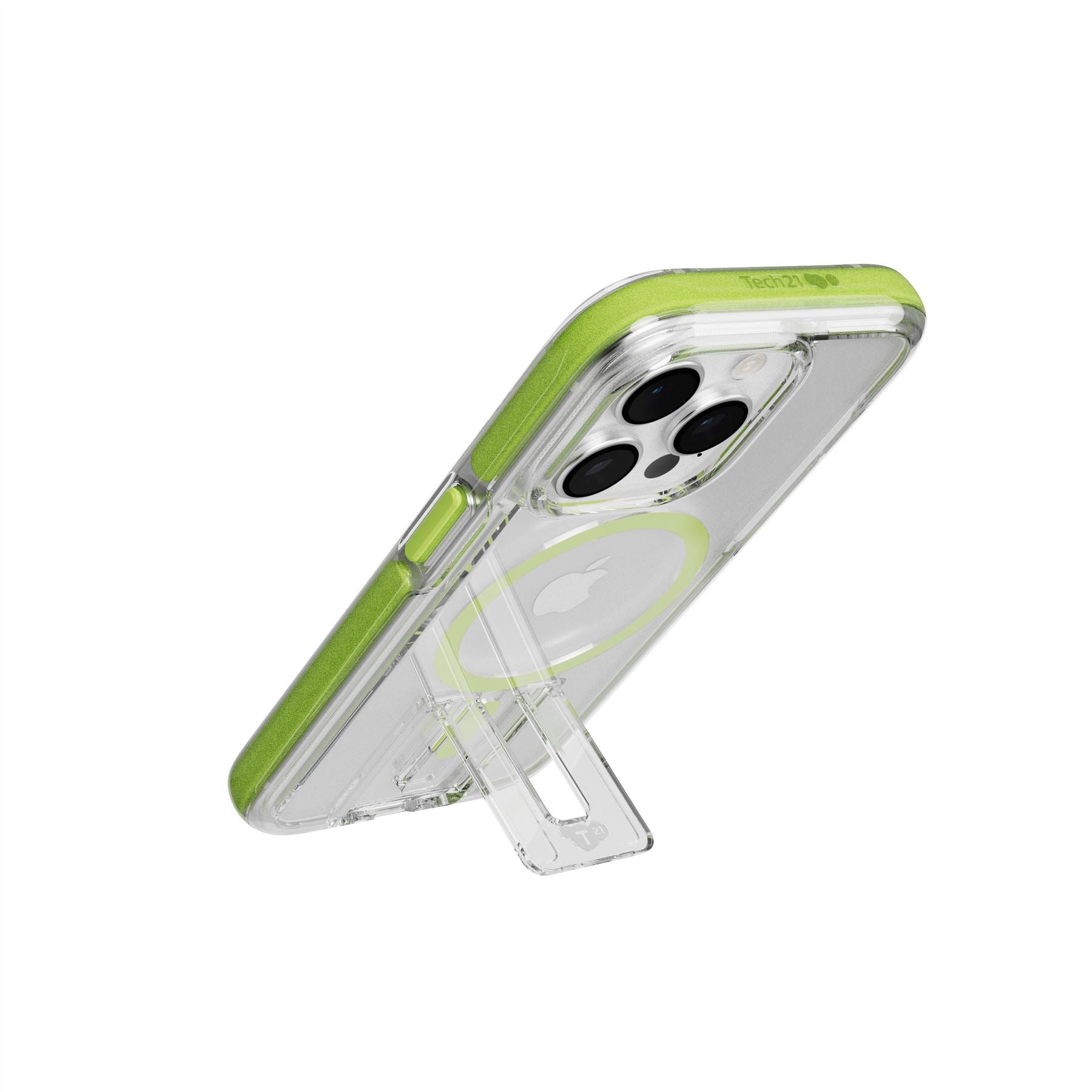 tech21-evocrystal-kick-iphone-15-pro-h-lle-lime-magsafe image 8