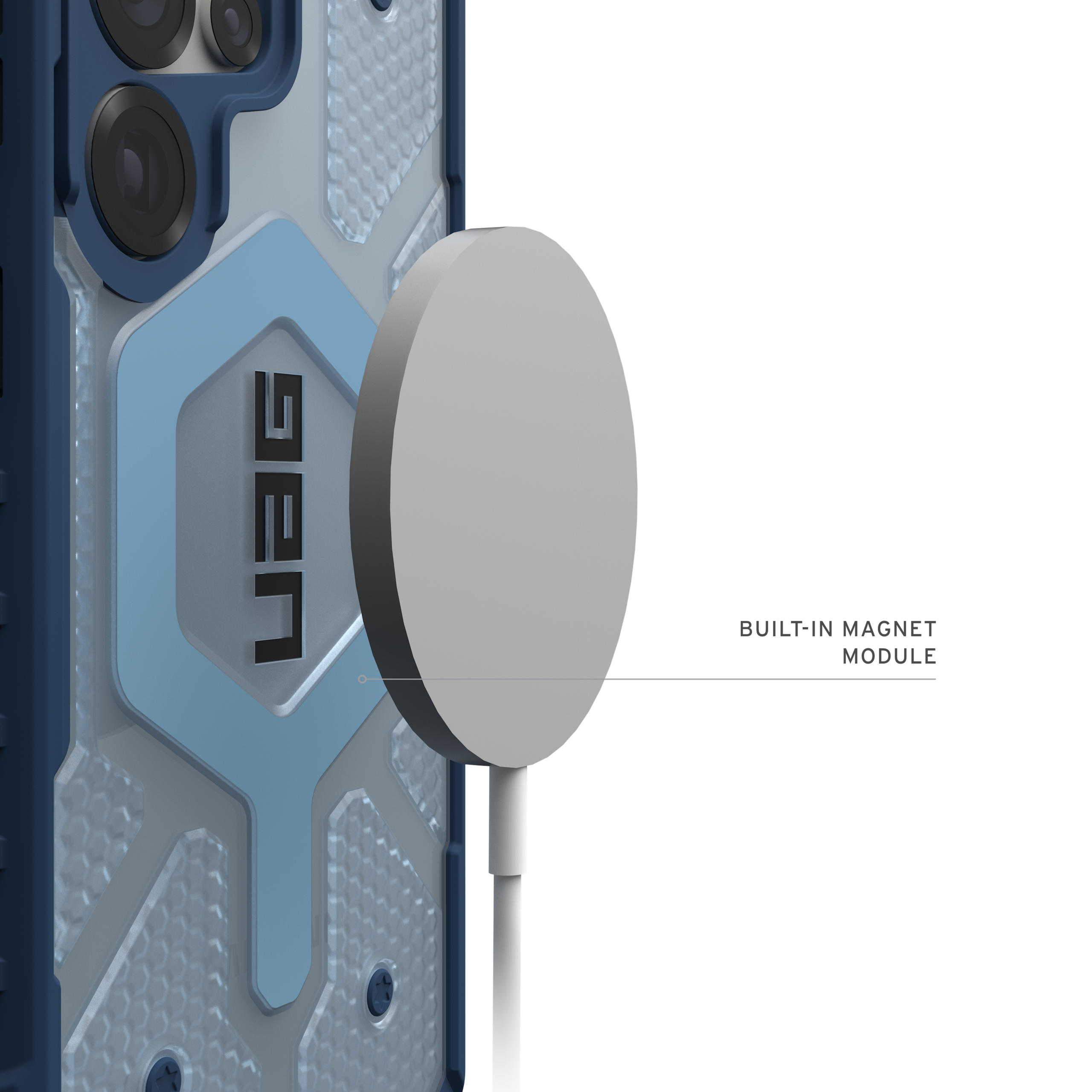 uag-pathfinder-clear-galaxy-s25-ultra-h-lle-blues-lanyard image 5